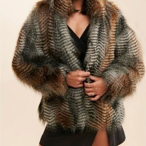 Hutch Fur Coat from Anthropologie
